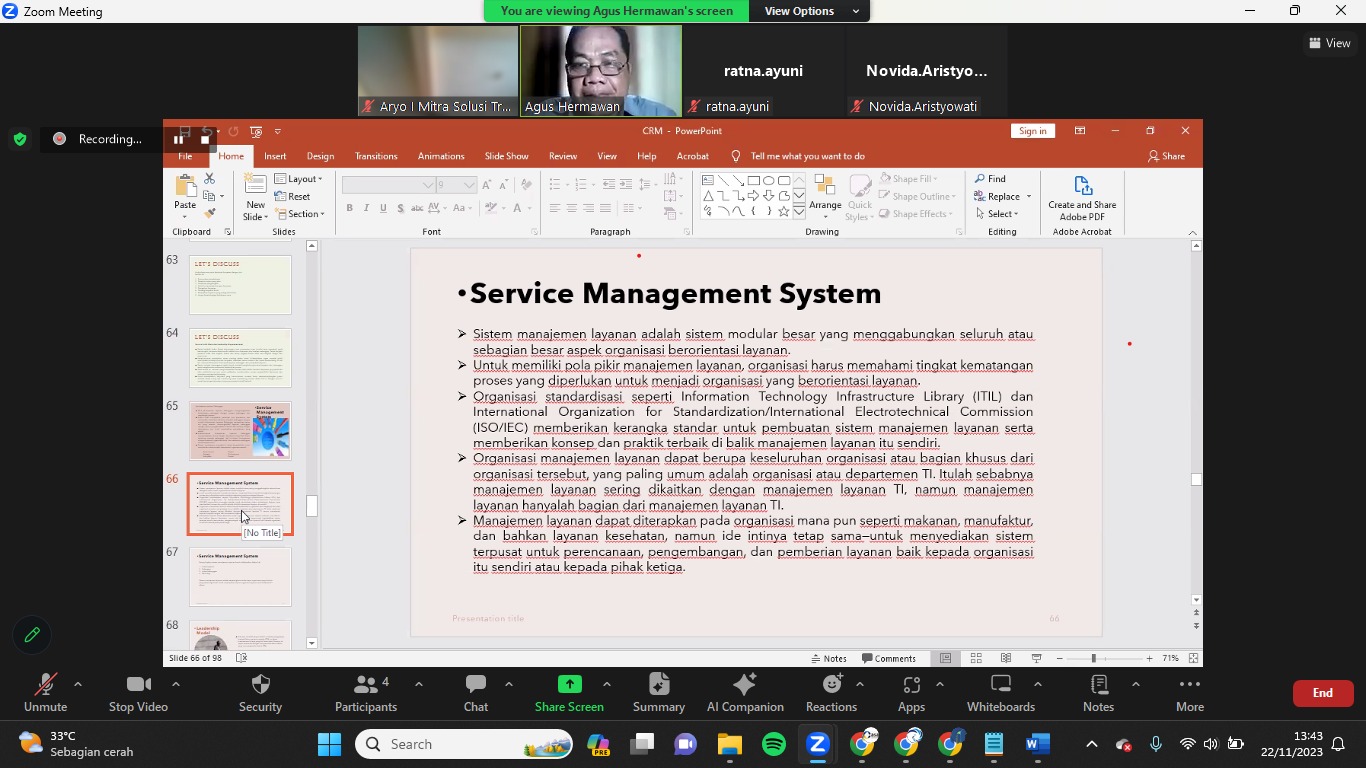 pelatihan Laporan Training Customer Relationship Management di jakarta