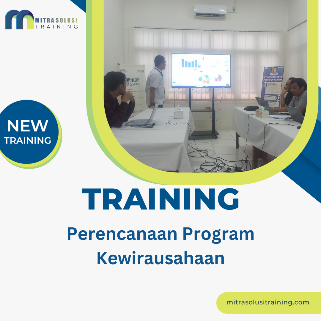 TRAINING PERENCANAAN PROGRAM KEWIRAUSAHAAN