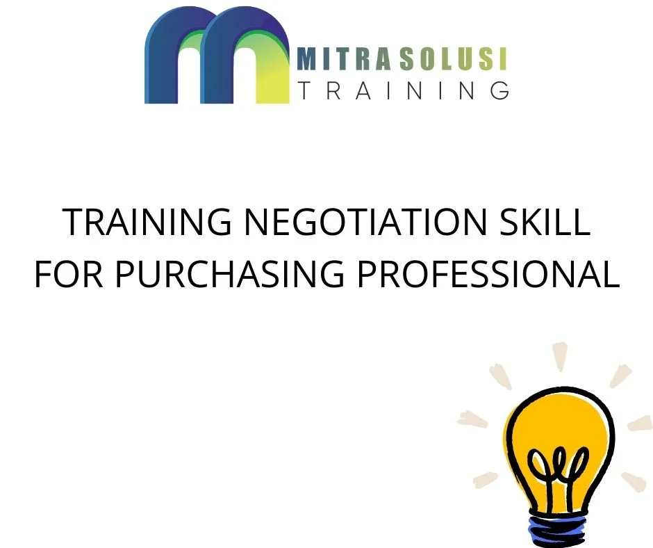 training Negotiation Skills Purchasing