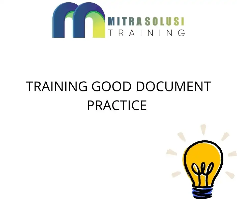 Training Pengelolaan Dokumen Sesuai GDP