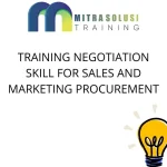 training Teknik Negosiasi untuk Sales dan Purchasing
