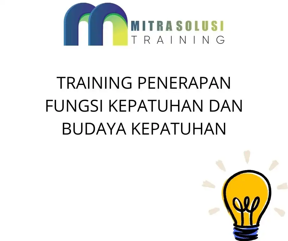 training Fungsi Kepatuhan Perusahaan