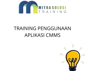 training Software CMMS untuk Maintenance