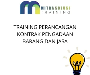 training Penyusunan Kontrak Kerja Sama Pengadaan