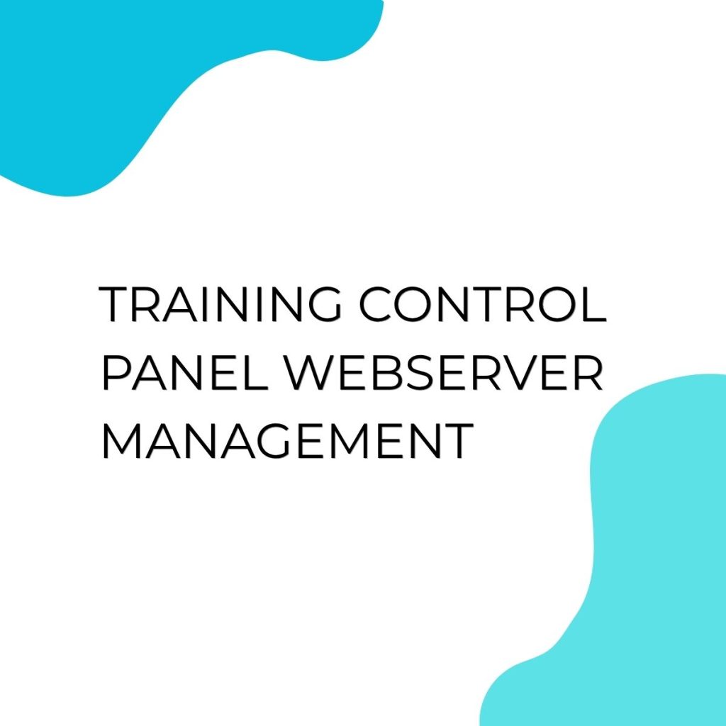 pelatihan Control Panel Webserver Management di bali