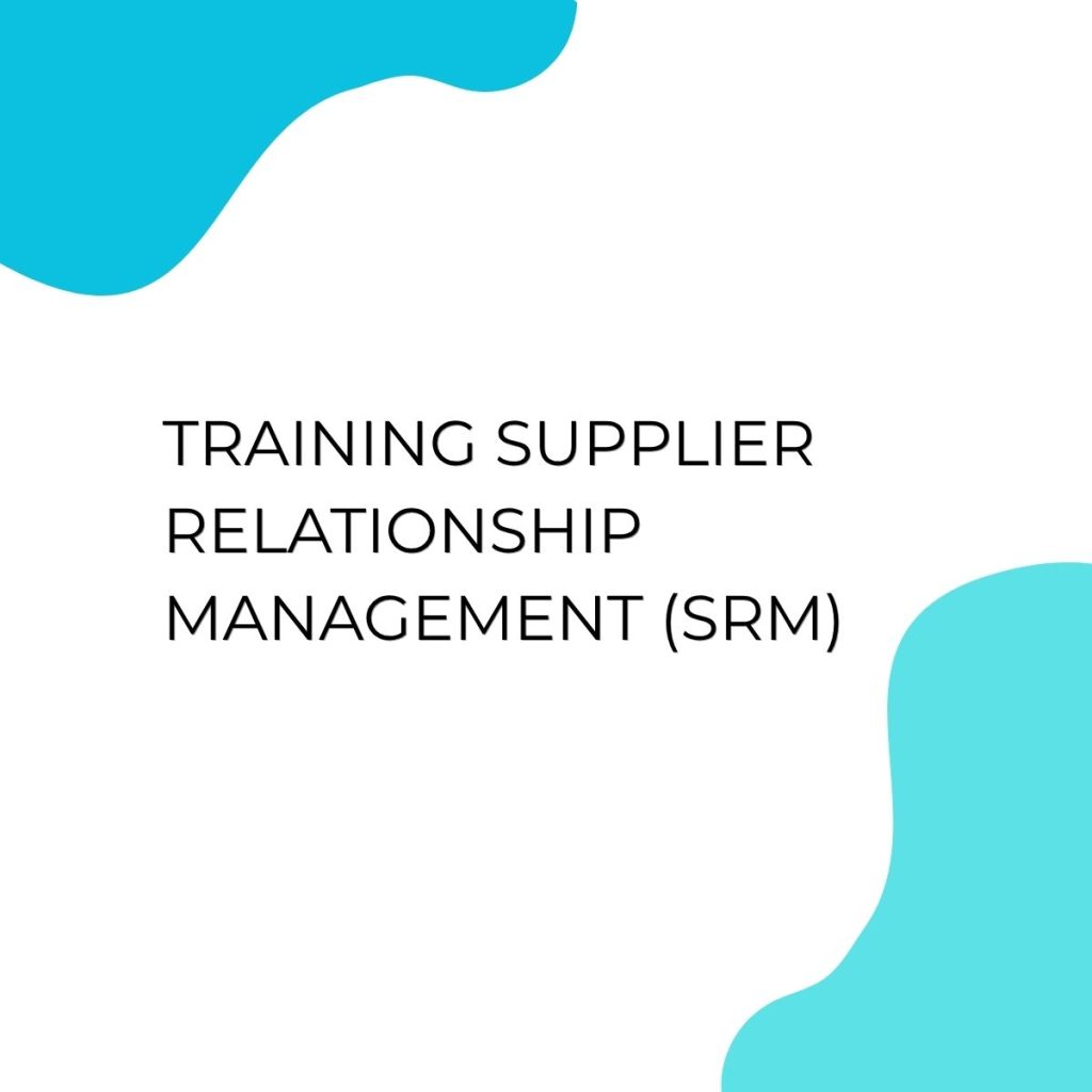 pelatihan SUPPLIER RELATIONSHIP MANAGEMENT di bali