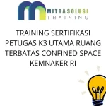 training Prosedur Keselamatan Ruang Terbatas