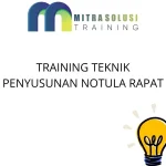 training Teknik Mencatat Hasil Rapat
