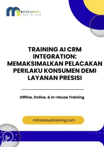 pelatihan AI CRM INTEGRATION: MEMAKSIMALKAN PELACAKAN PERILAKU KONSUMEN DEMI LAYANAN PRESISI di bali