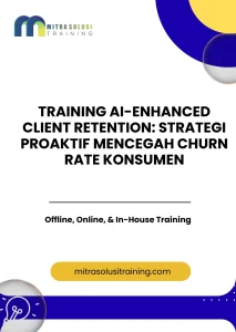 pelatihan AI-ENHANCED CLIENT RETENTION: STRATEGI PROAKTIF MENCEGAH CHURN RATE KONSUMEN di bali
