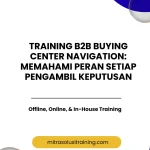 pelatihan B2B BUYING CENTER NAVIGATION: MEMAHAMI PERAN SETIAP PENGAMBIL KEPUTUSAN di bali