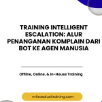pelatihan INTELLIGENT ESCALATION: ALUR PENANGANAN KOMPLAIN DARI BOT KE AGEN MANUSIA di bali