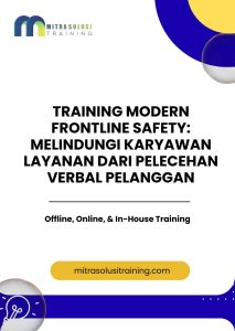 pelatihan MODERN FRONTLINE SAFETY: MELINDUNGI KARYAWAN LAYANAN DARI PELECEHAN VERBAL PELANGGAN di bali