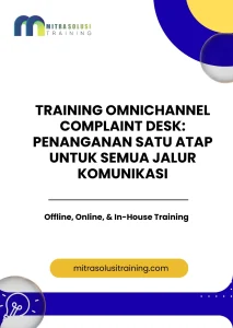 pelatihan OMNICHANNEL COMPLAINT DESK: PENANGANAN SATU ATAP UNTUK SEMUA JALUR KOMUNIKASI di bali