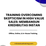 pelatihan OVERCOMING SKEPTICISM IN HIGH VALUE SALES: MEMBANGUN KREDIBILITAS INSTAN di bali