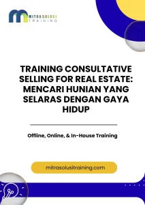 pelatihan CONSULTATIVE SELLING FOR REAL ESTATE: MENCARI HUNIAN YANG SELARAS DENGAN GAYA HIDUP di bali