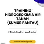 pelatihan HIDROGEOKIMIA AIR TANAH (SUMUR PANTAU) di bali