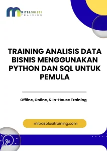 pelatihan ANALISIS DATA BISNIS MENGGUNAKAN PYTHON DAN SQL UNTUK PEMULA di bali