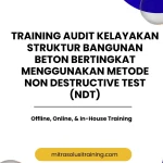 pelatihan AUDIT KELAYAKAN STRUKTUR BANGUNAN BETON BERTINGKAT MENGGUNAKAN METODE NON DESTRUCTIVE TEST (NDT) di bali
