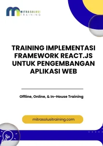 pelatihan IMPLEMENTASI FRAMEWORK REACT.JS UNTUK PENGEMBANGAN APLIKASI WEB di bali