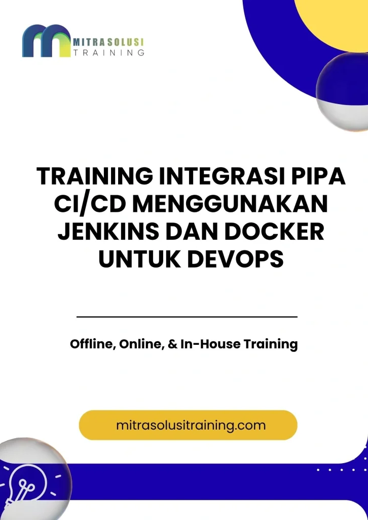 pelatihan INTEGRASI PIPA CICD MENGGUNAKAN JENKINS DAN DOCKER UNTUK DEVOPS di bali
