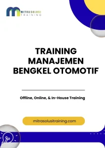 pelatihan MANAJEMEN BENGKEL OTOMOTIF di bali