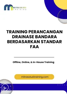 pelatihan PERANCANGAN DRAINASE BANDARA BERDASARKAN STANDAR FAA di bali