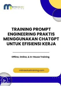 pelatihan PROMPT ENGINEERING PRAKTIS MENGGUNAKAN CHATGPT UNTUK EFISIENSI KERJA di bali