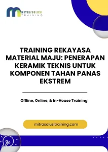 pelatihan REKAYASA MATERIAL MAJU PENERAPAN KERAMIK TEKNIS UNTUK KOMPONEN TAHAN PANAS EKSTREM di bali