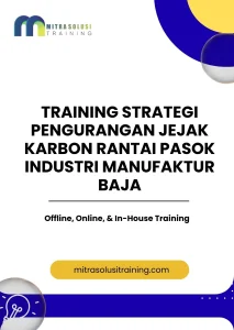 pelatihan STRATEGI PENGURANGAN JEJAK KARBON RANTAI PASOK INDUSTRI MANUFAKTUR BAJA di bali