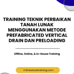 pelatihan TEKNIK PERBAIKAN TANAH LUNAK MENGGUNAKAN METODE PREFABRICATED VERTICAL DRAIN DAN PRELOADING di bali